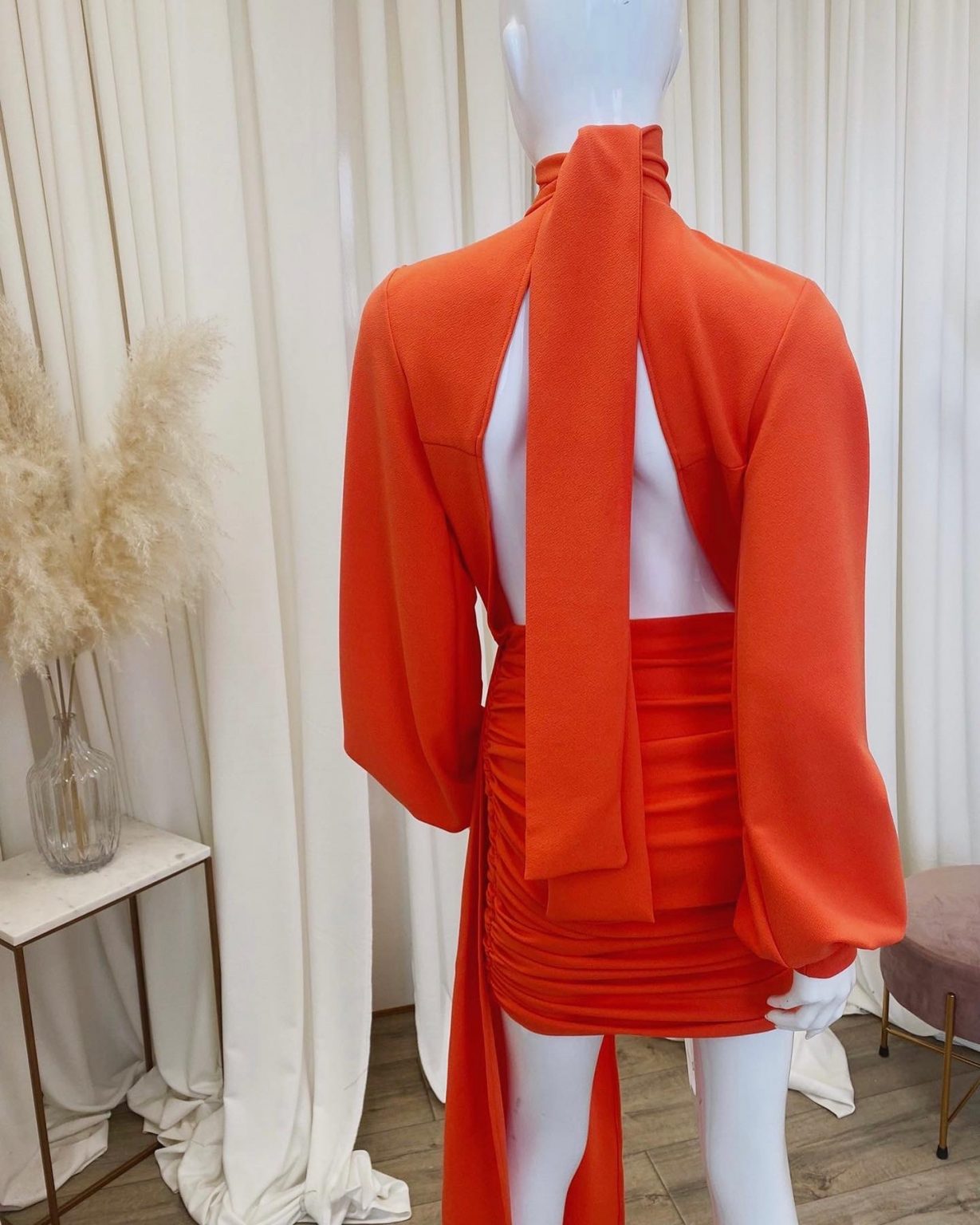Ami Dress Blood Orange