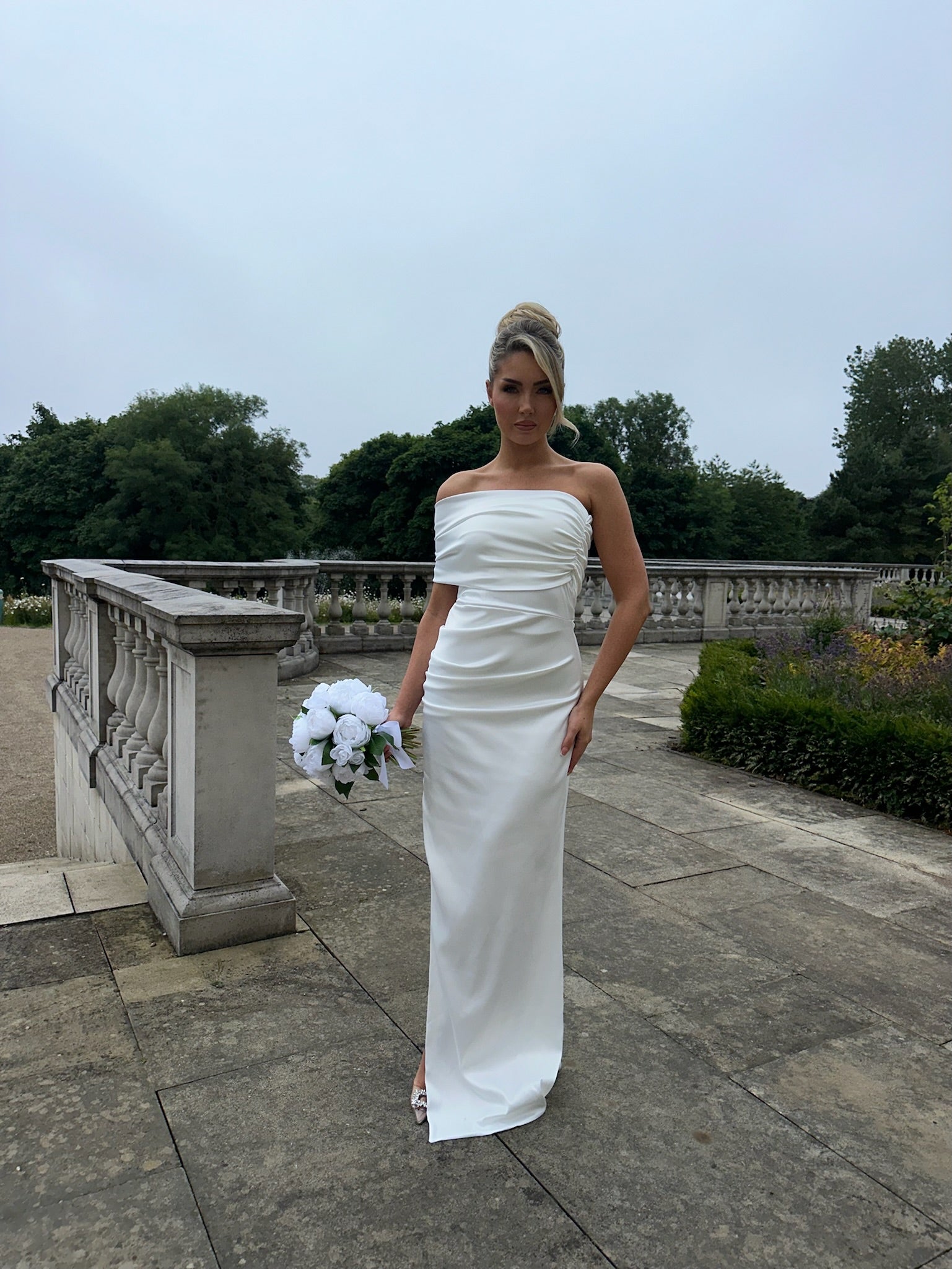Monaco Dress White
