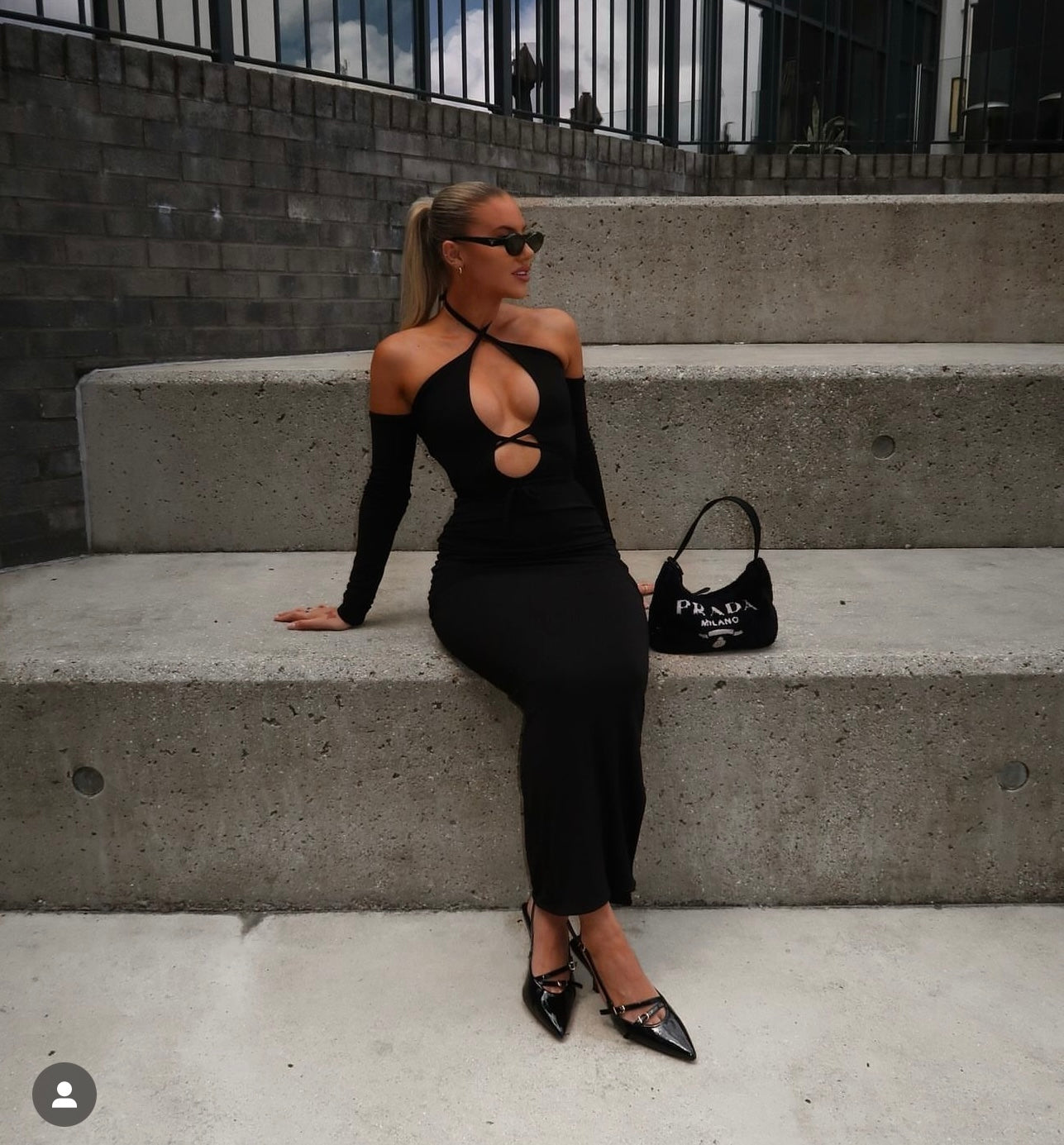 Lily Dress Black