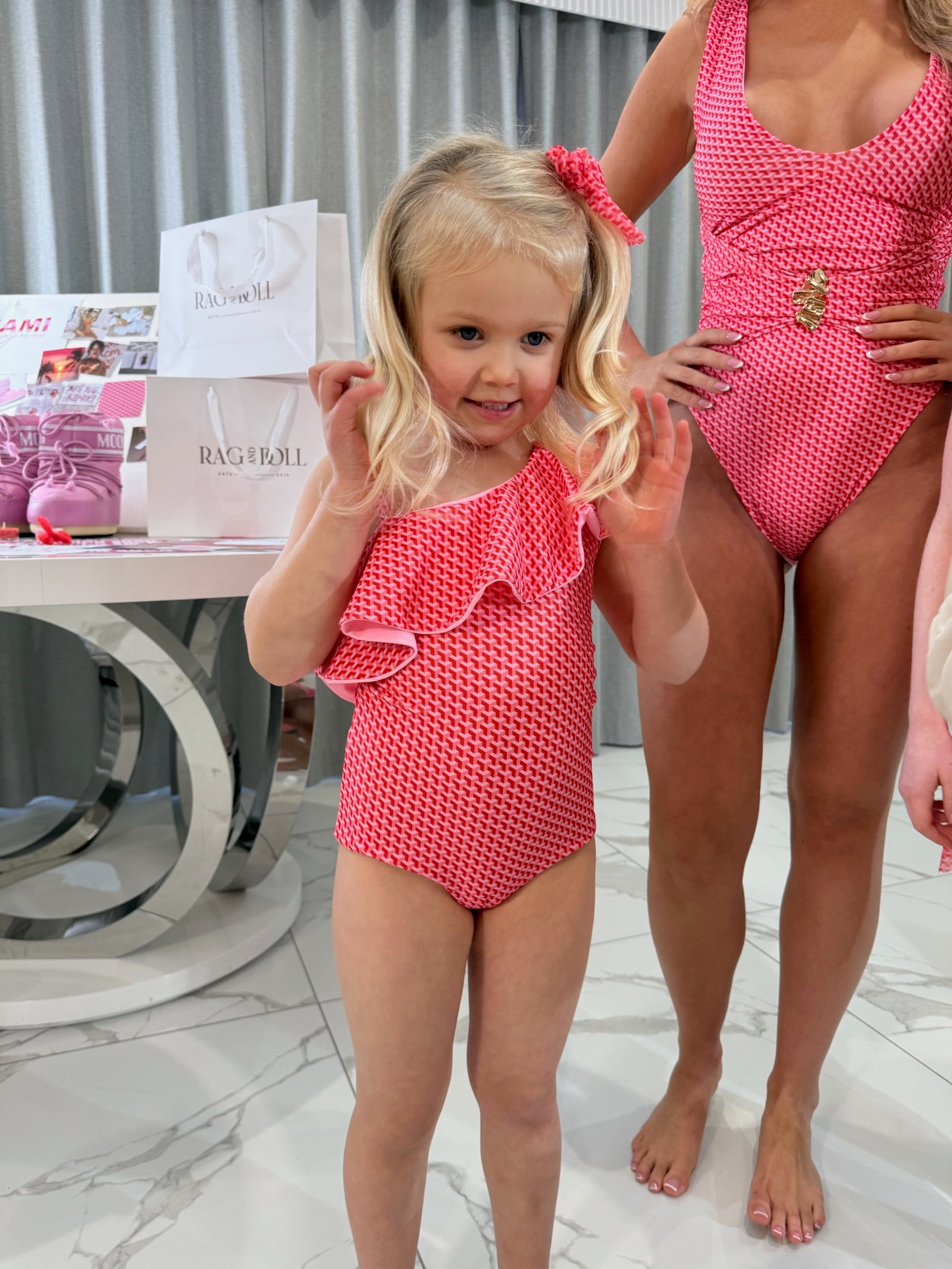 Mini Miami Ruffle shoulder Swimsuit