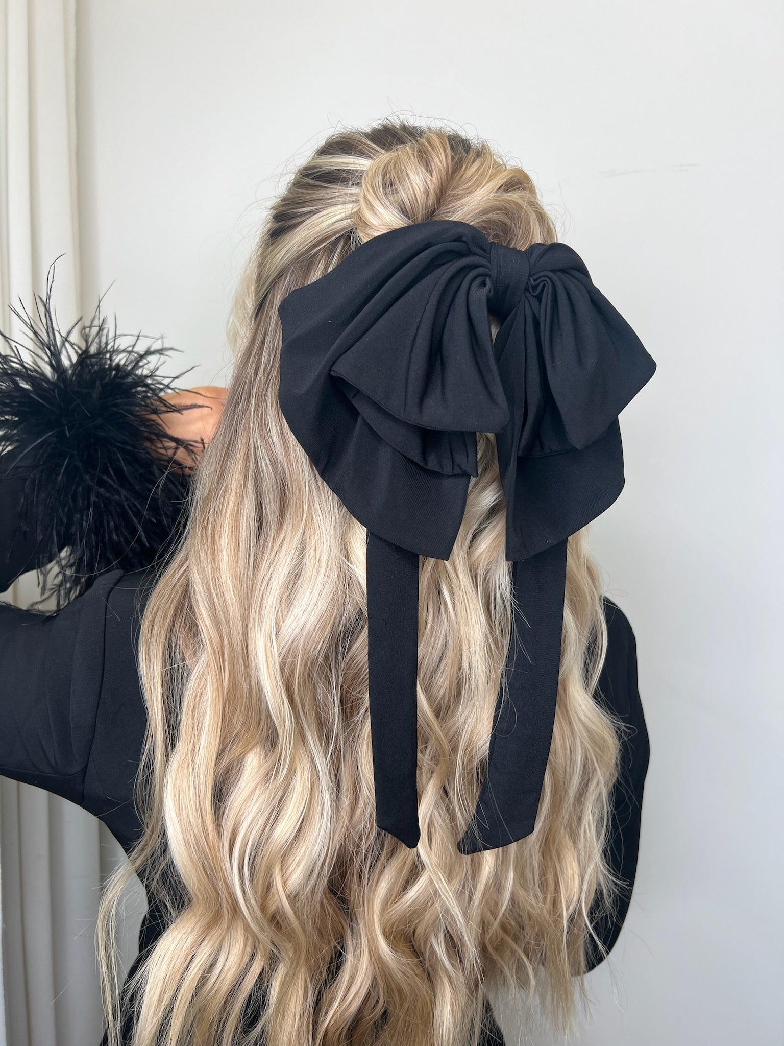 Hair Bow Black