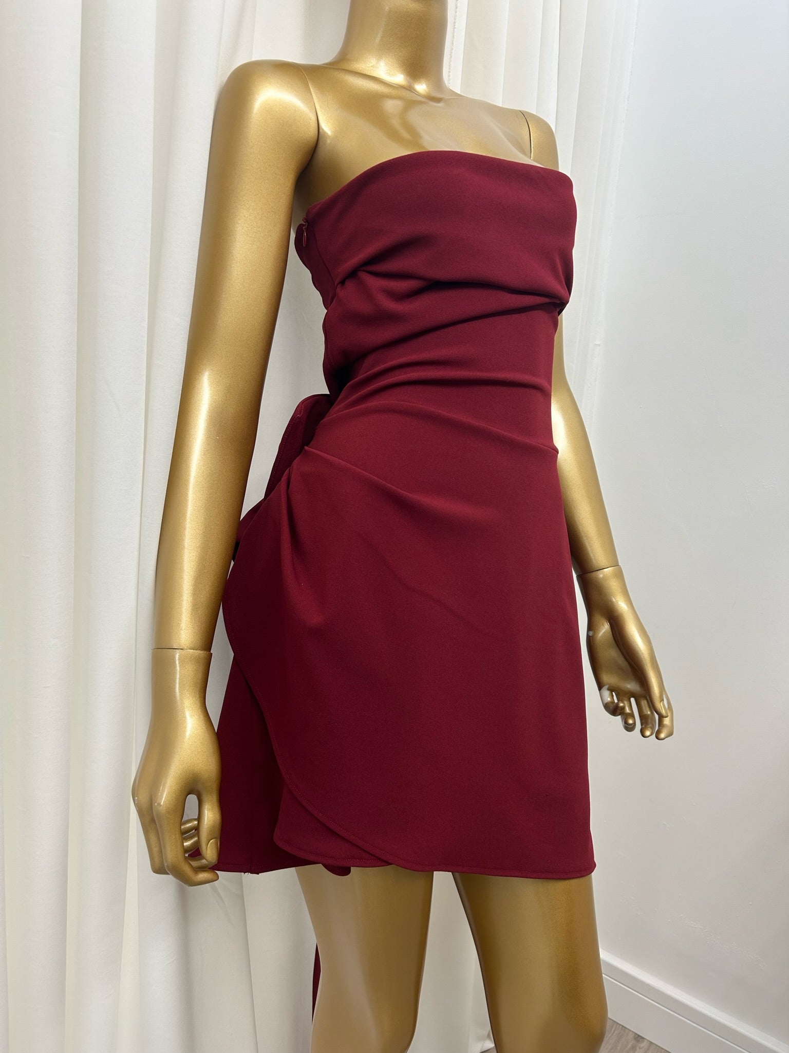 Beau Mini Dress Wine