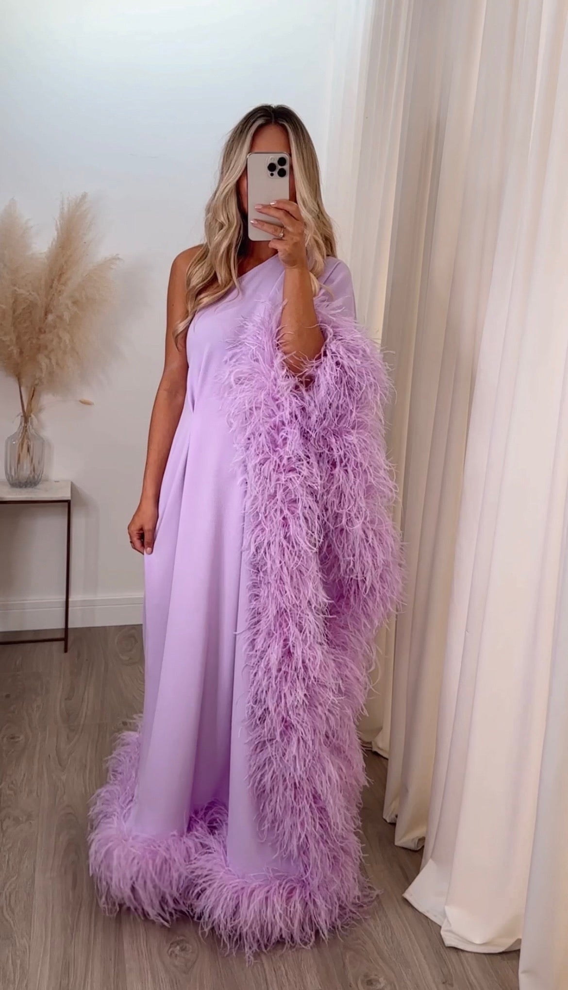Capri Floorlength Dress Lilac