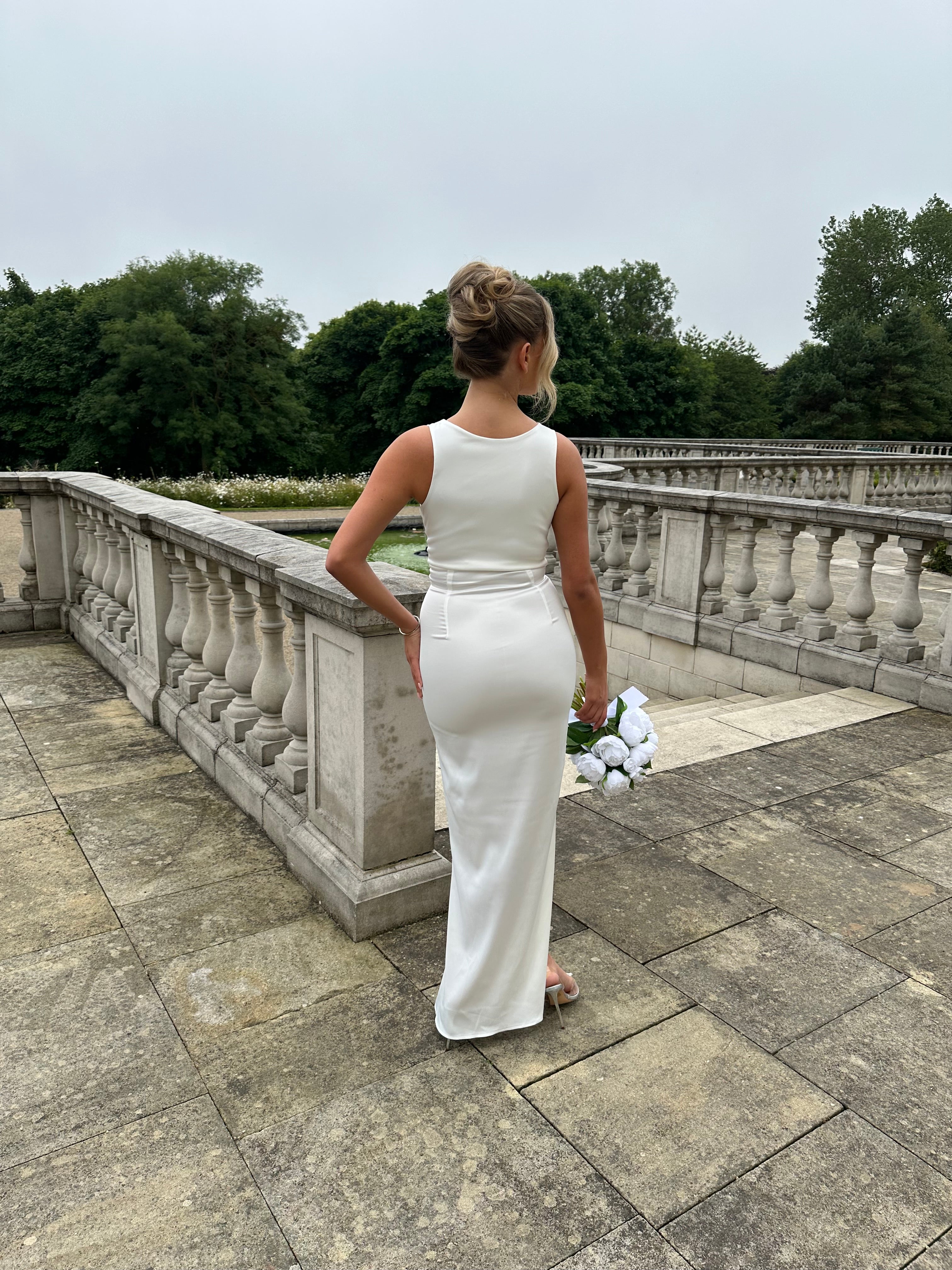 Mykonos Dress White