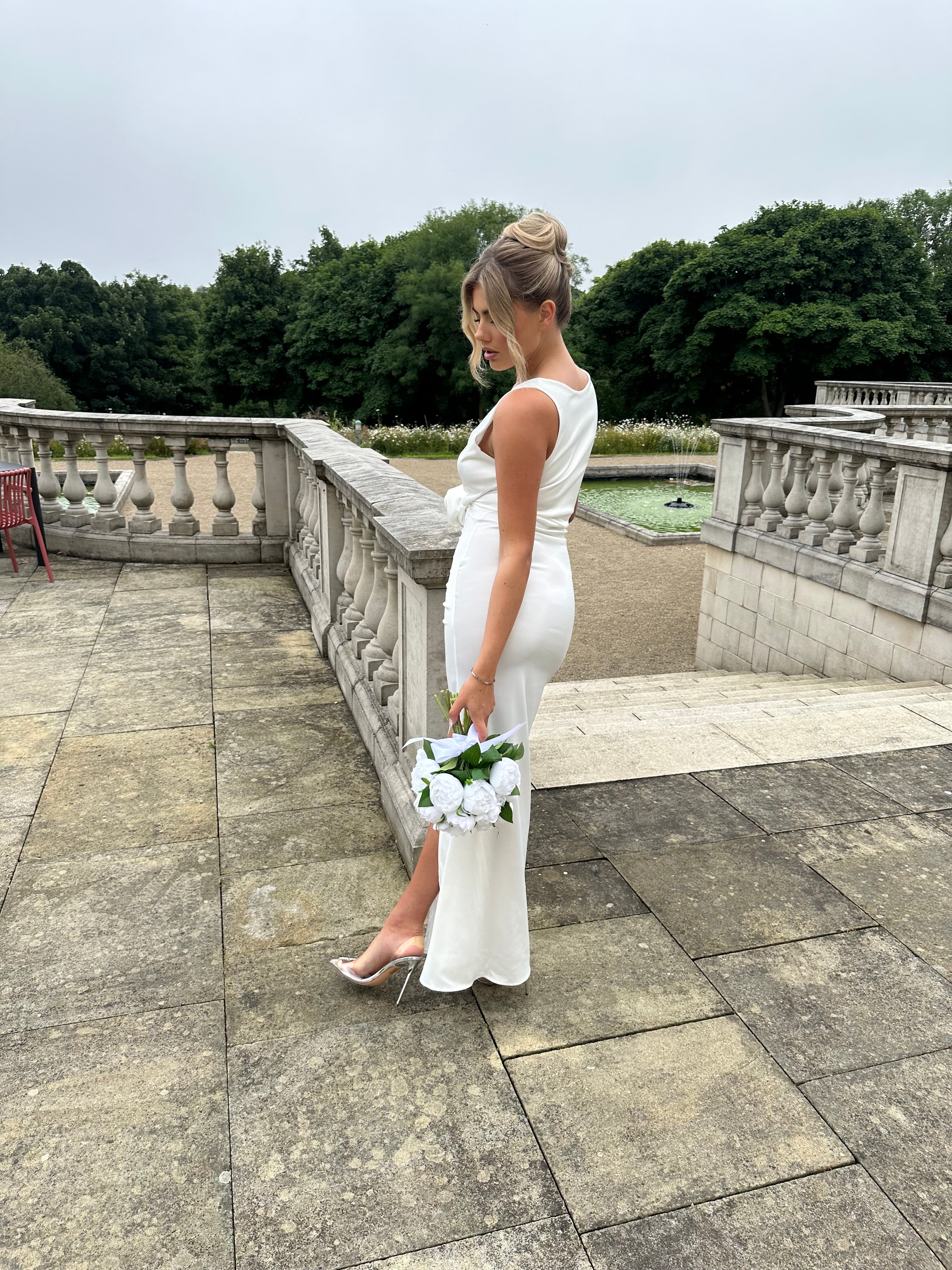Mykonos Dress White