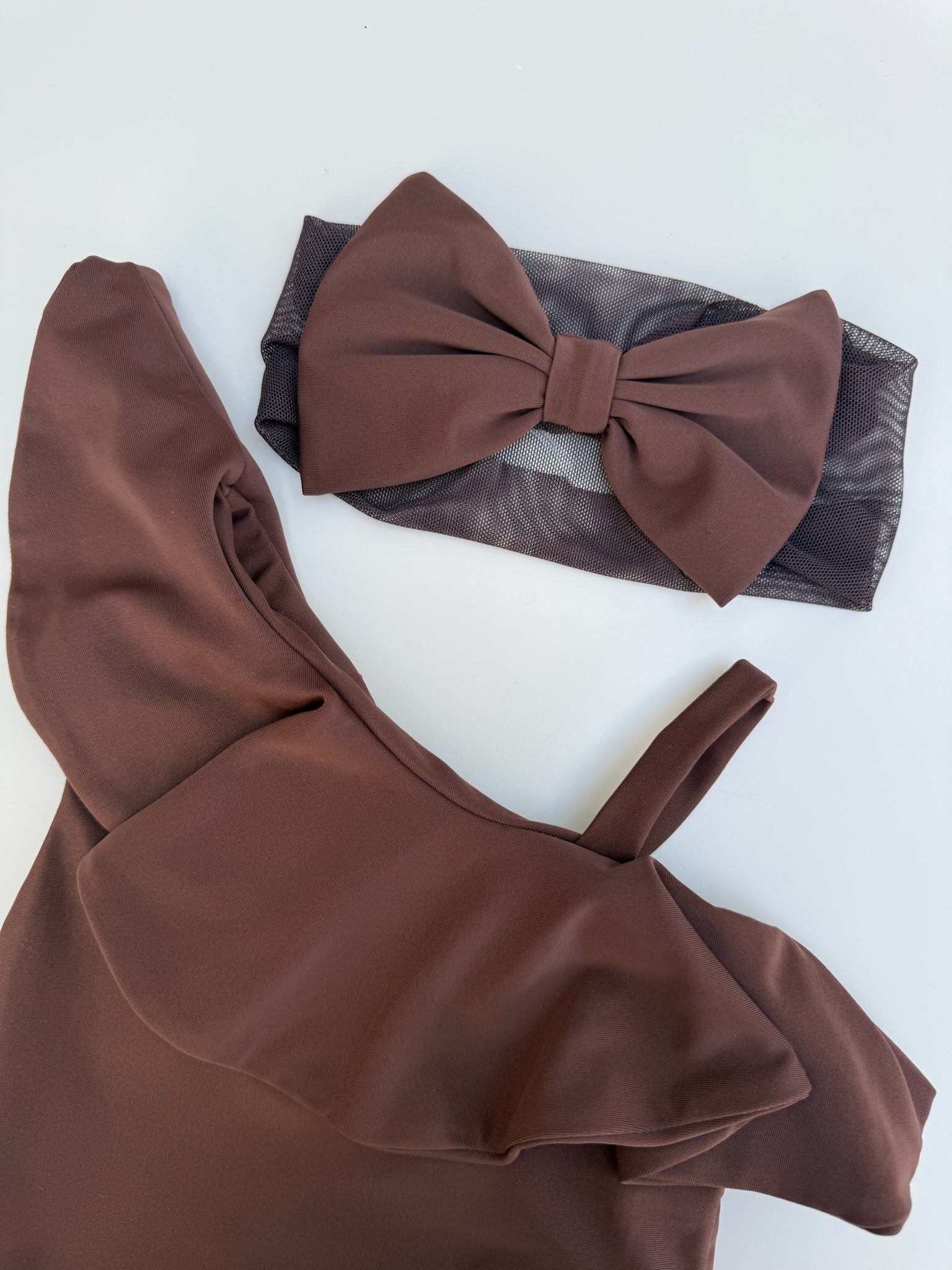 Mini Chocolate Brown Bow