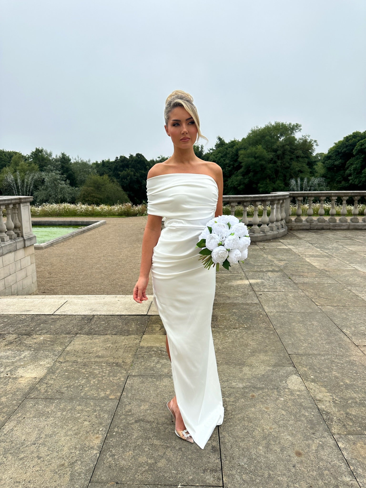 Monaco Dress White