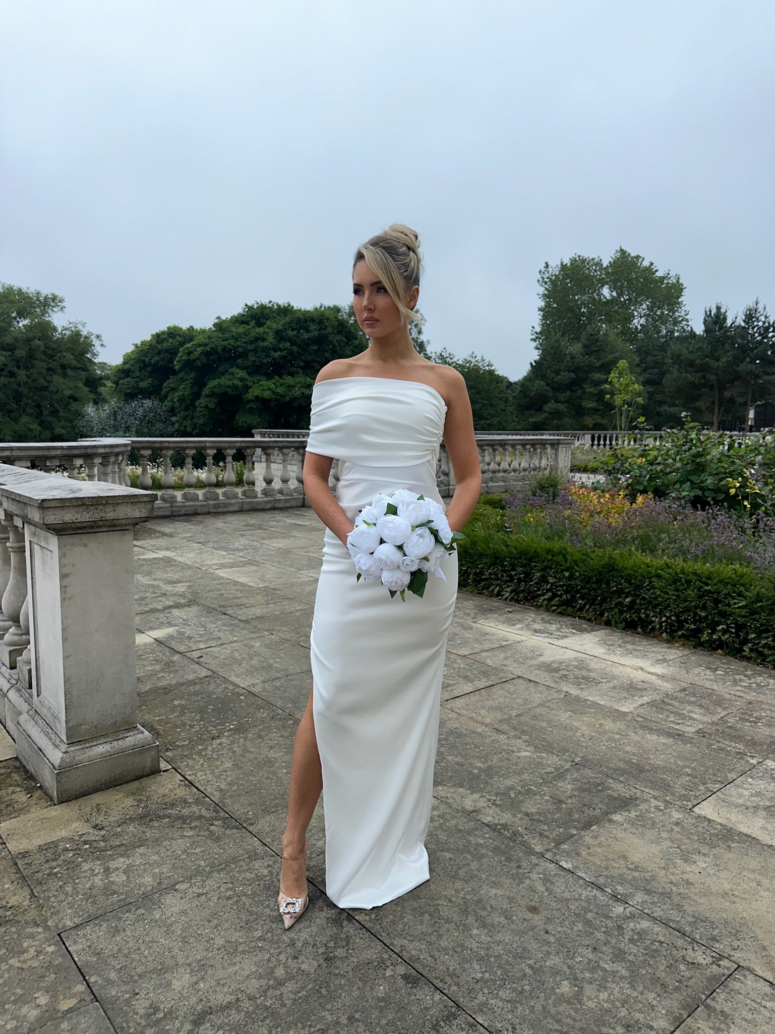 Monaco Dress White