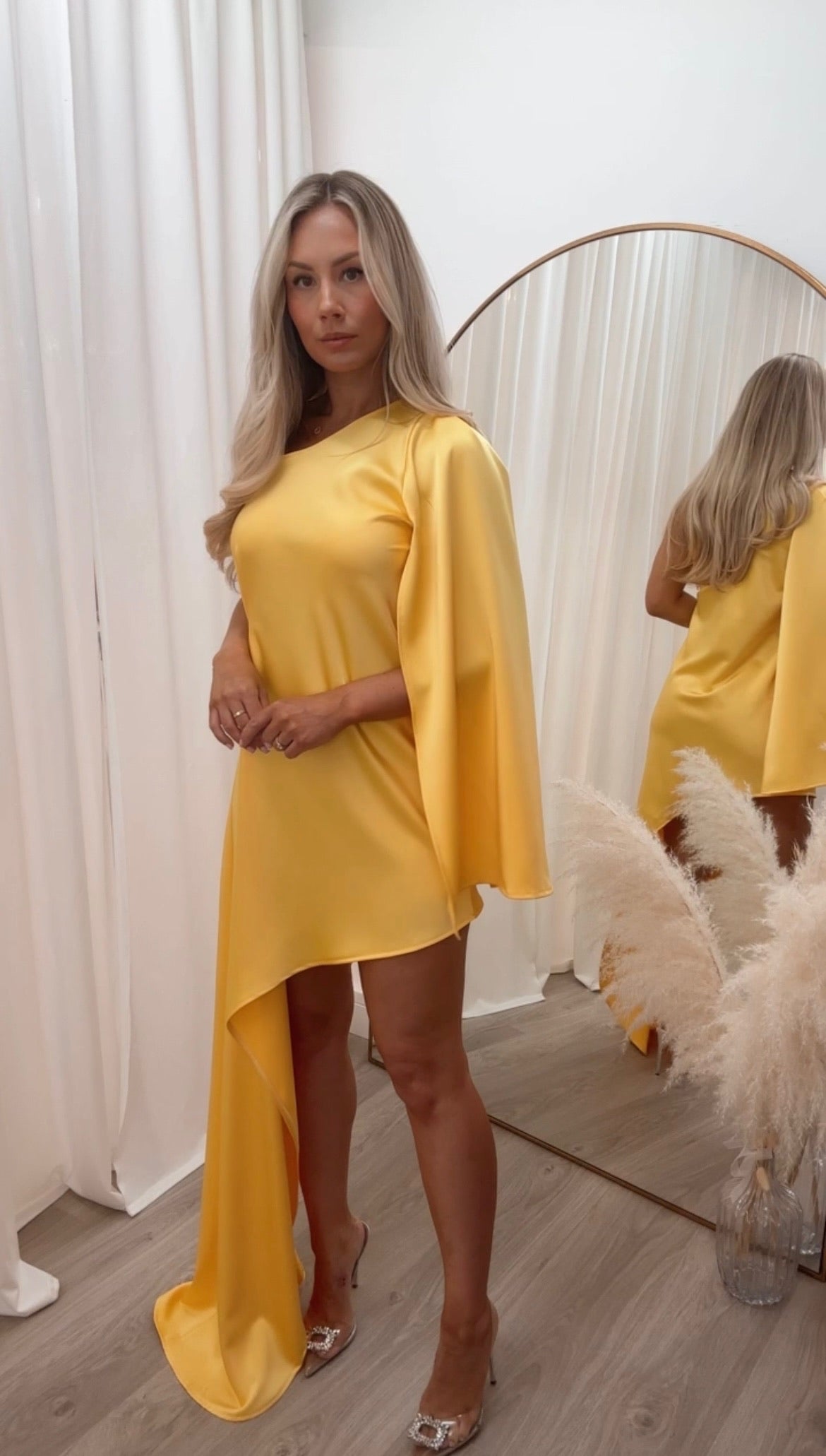 Liberty Dress Yellow