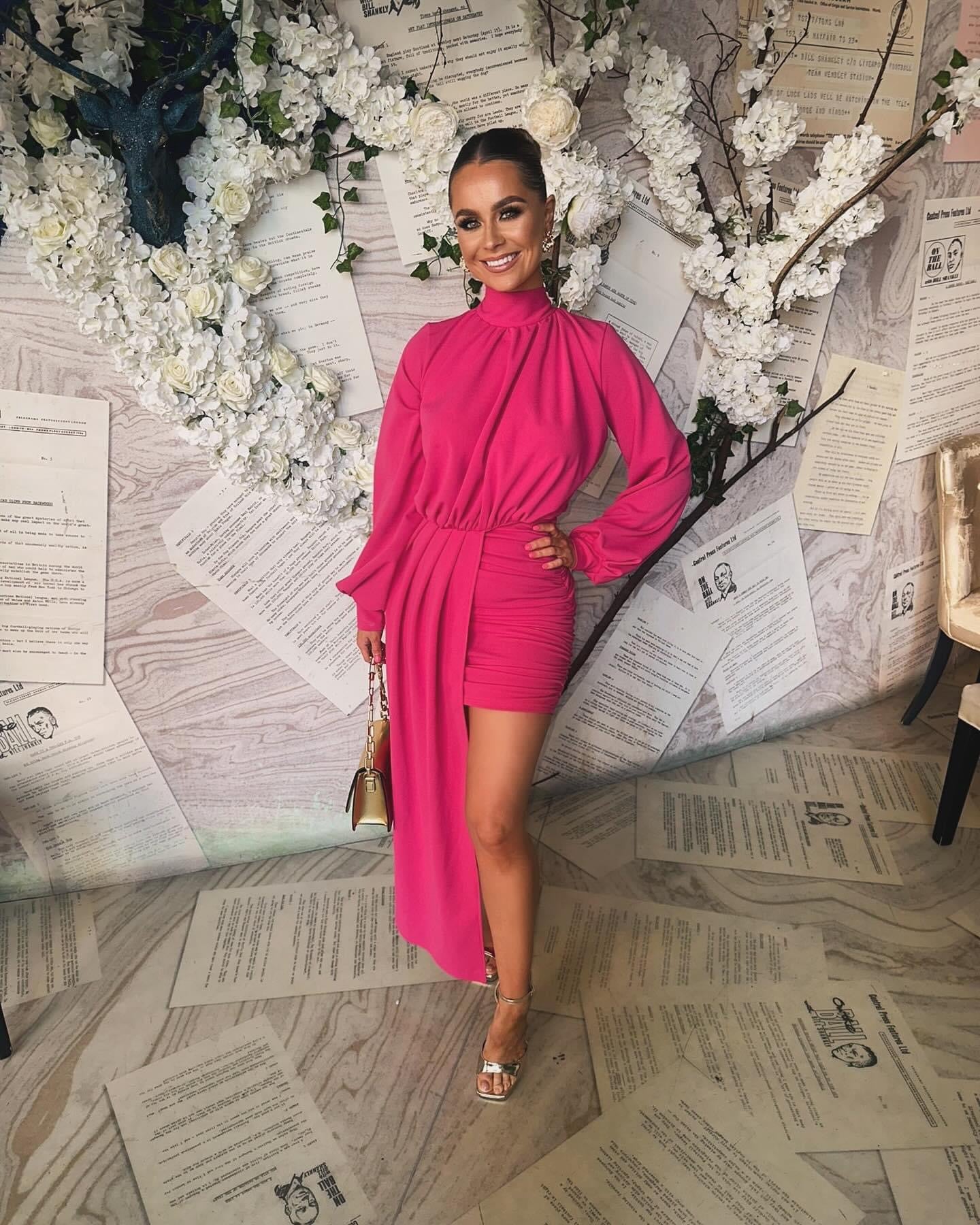 Ami Dress Hot Pink