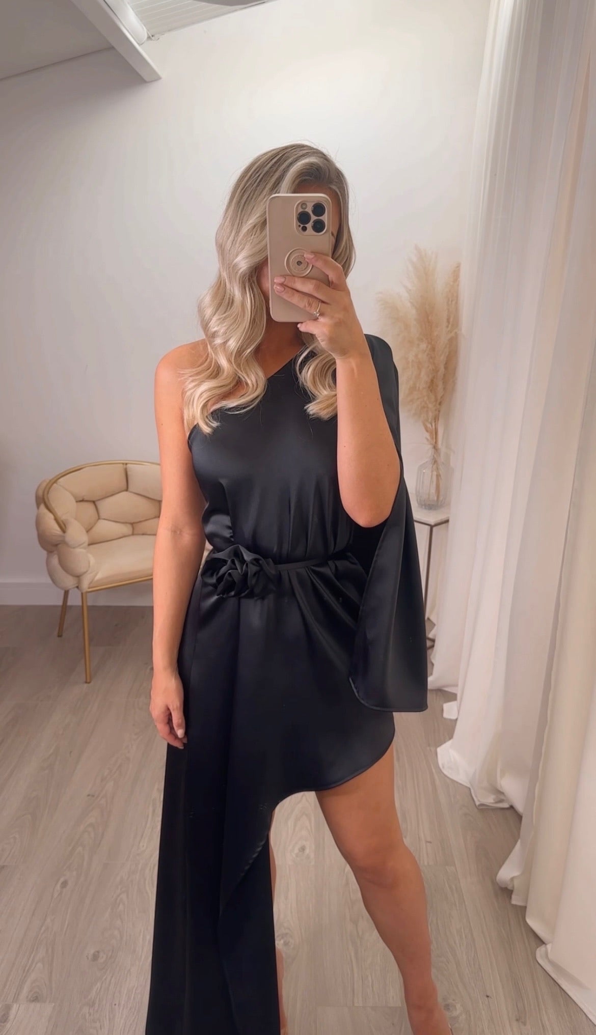 Liberty Rose Dress Black