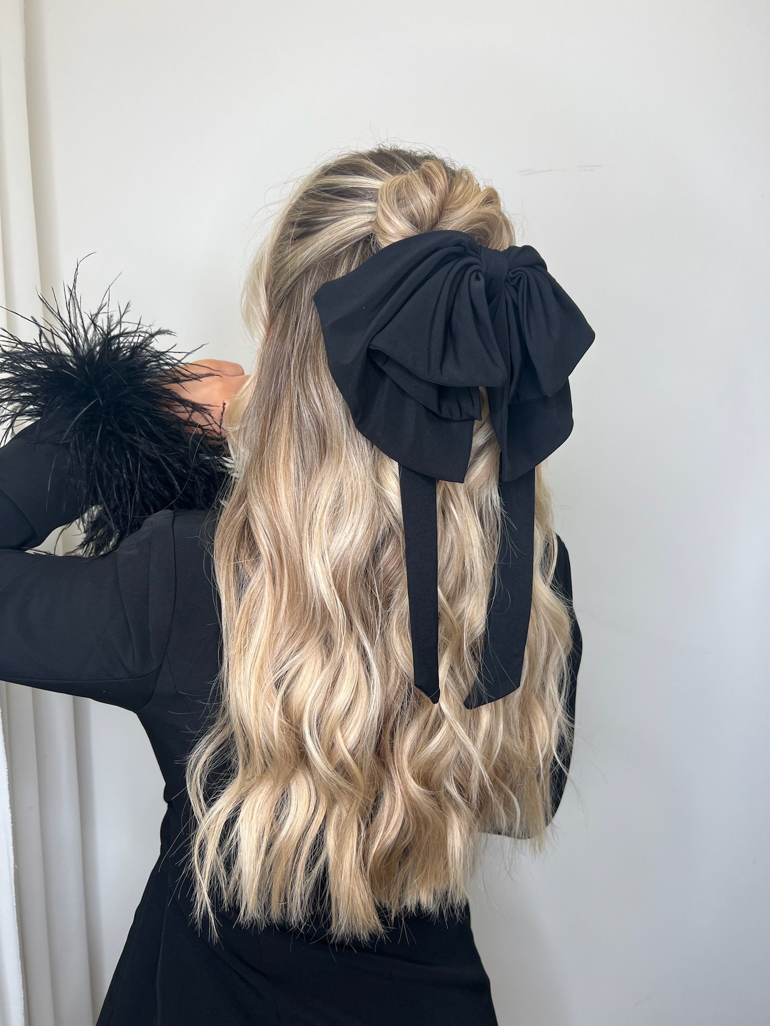 Hair Bow Black