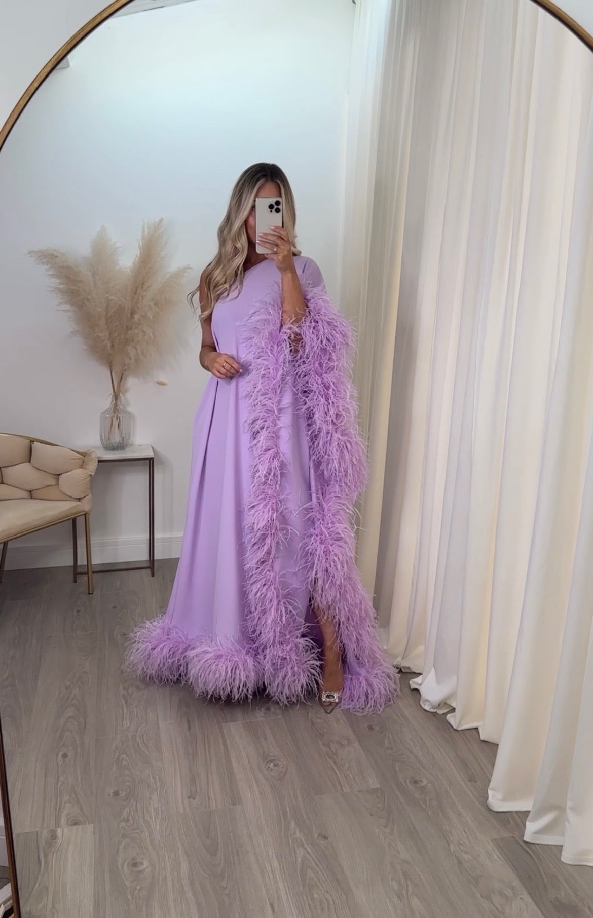 Capri Floorlength Dress Lilac