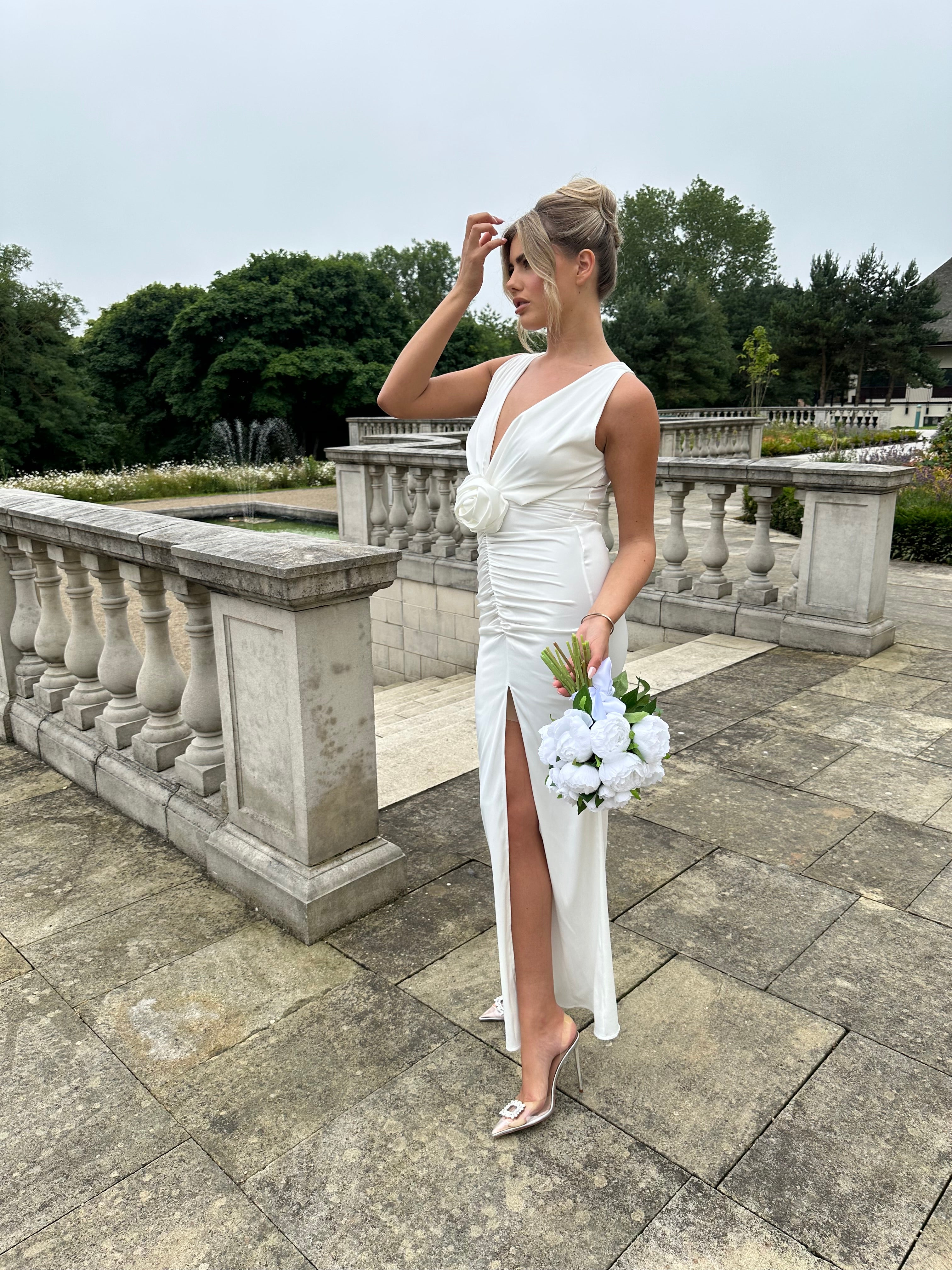 Mykonos Dress White