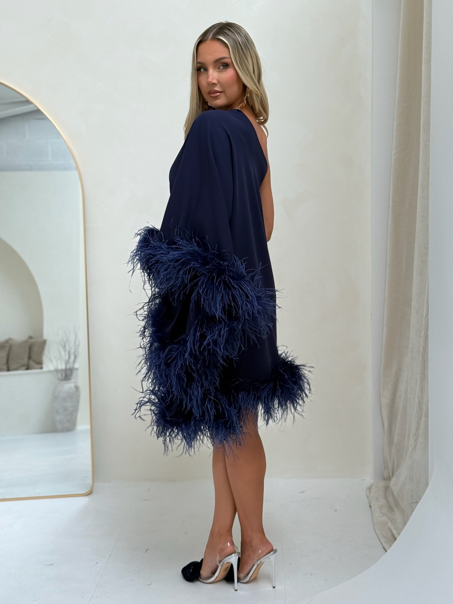 Capri Mini Dress navy blue