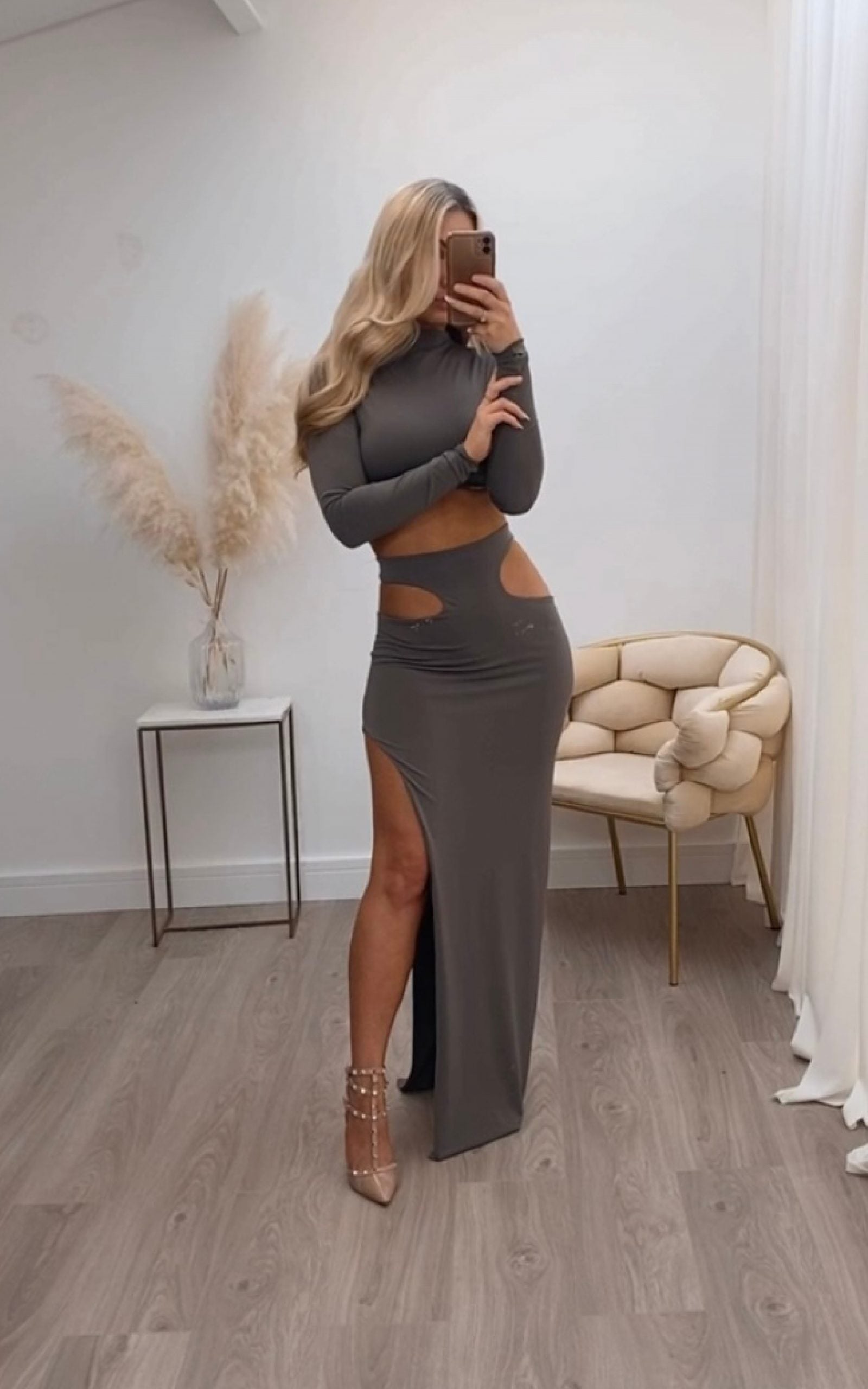 Adriana Two-Piece Grey