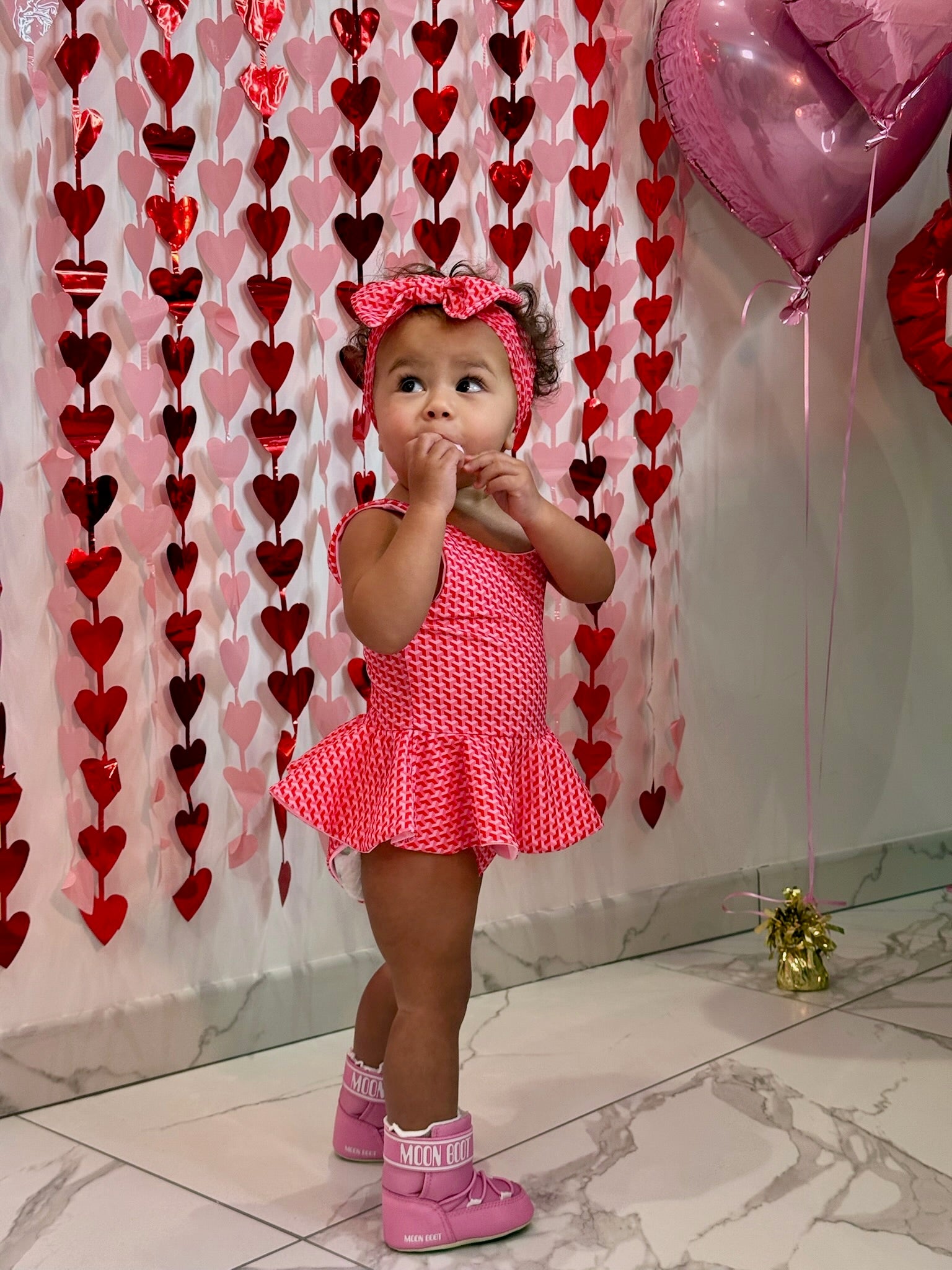 Mini Miami Peplum Ruffle Swimsuit