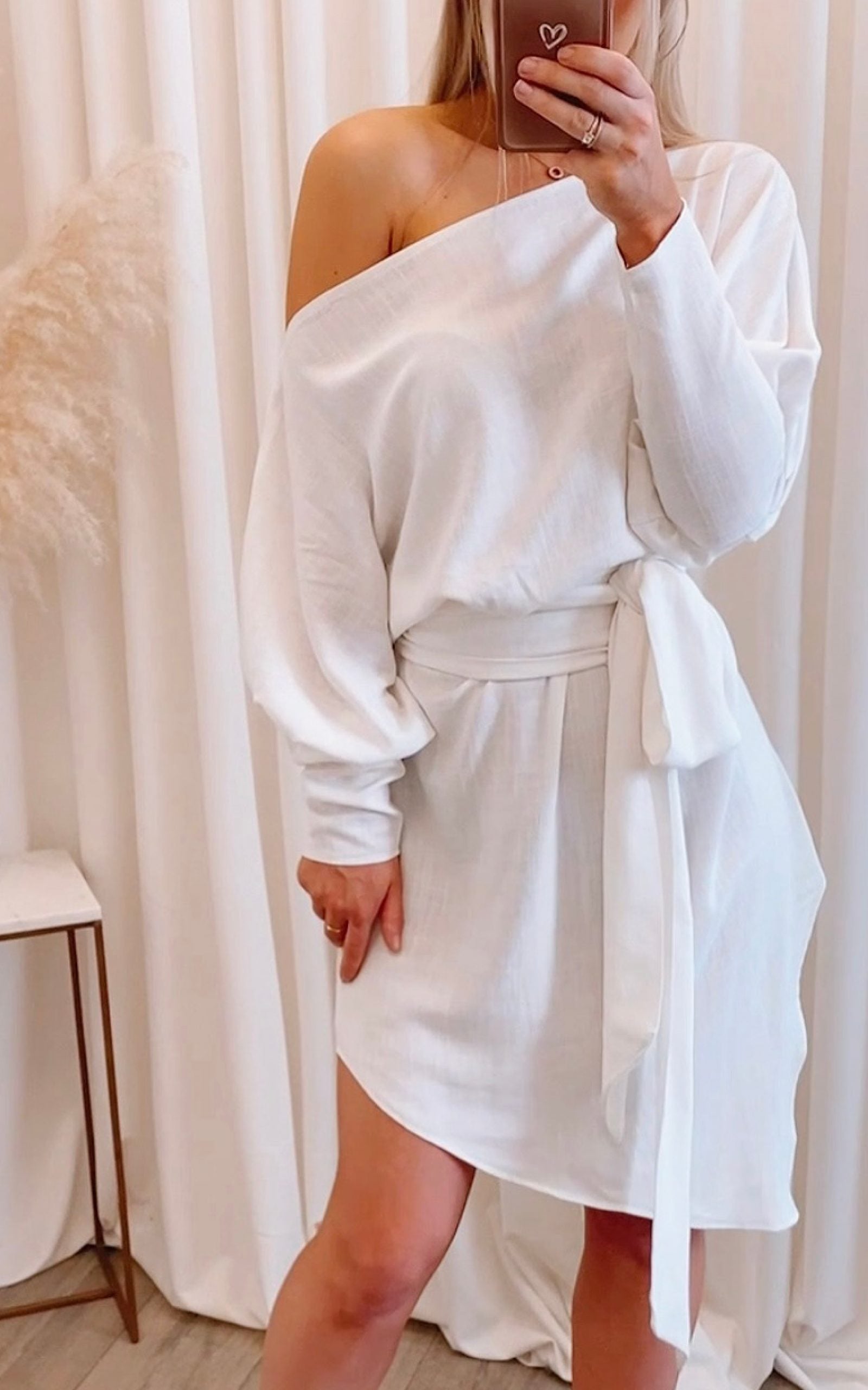 Emy Dress White