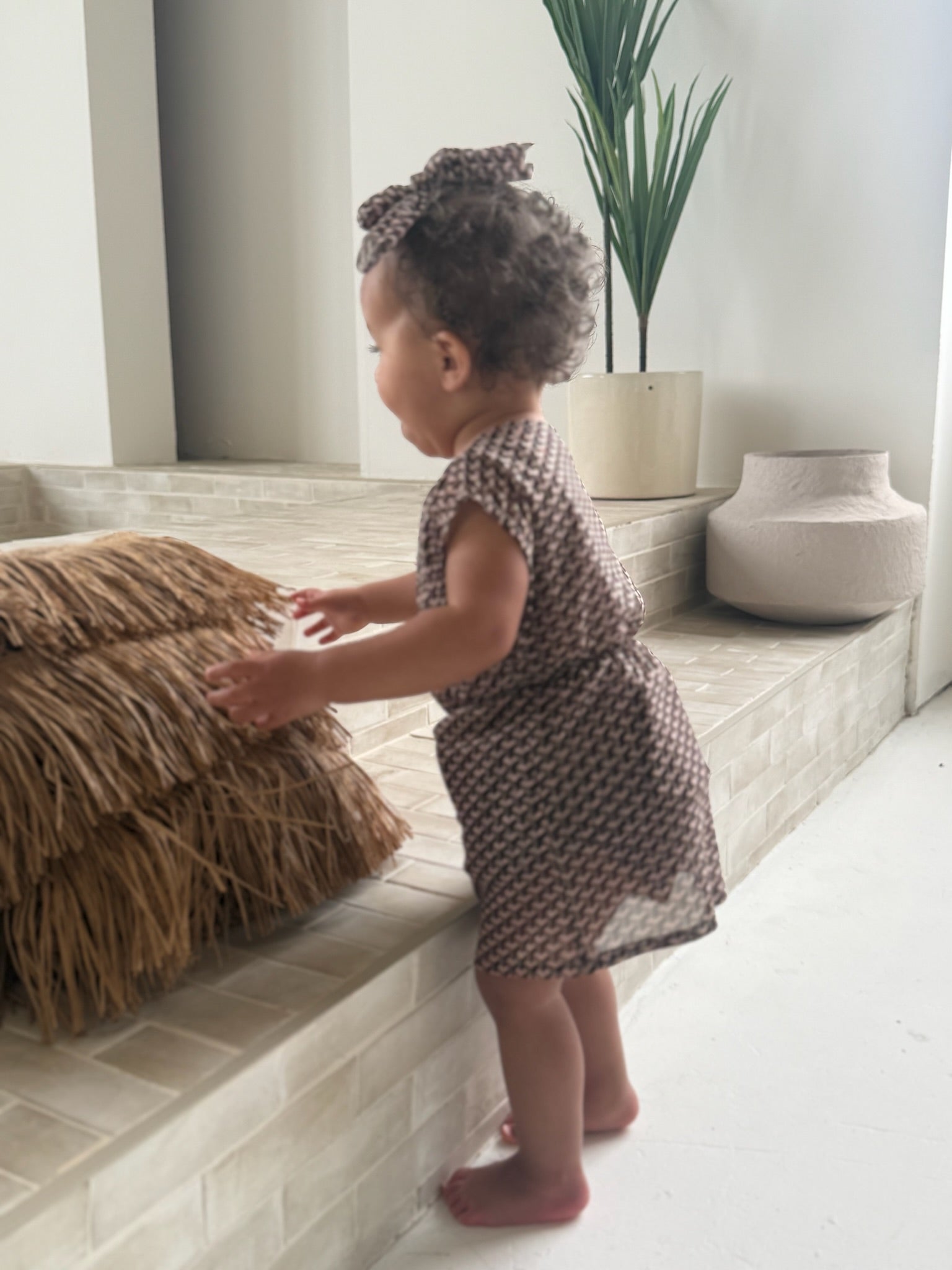 Mini Miami Taupe Kimono Cover Up