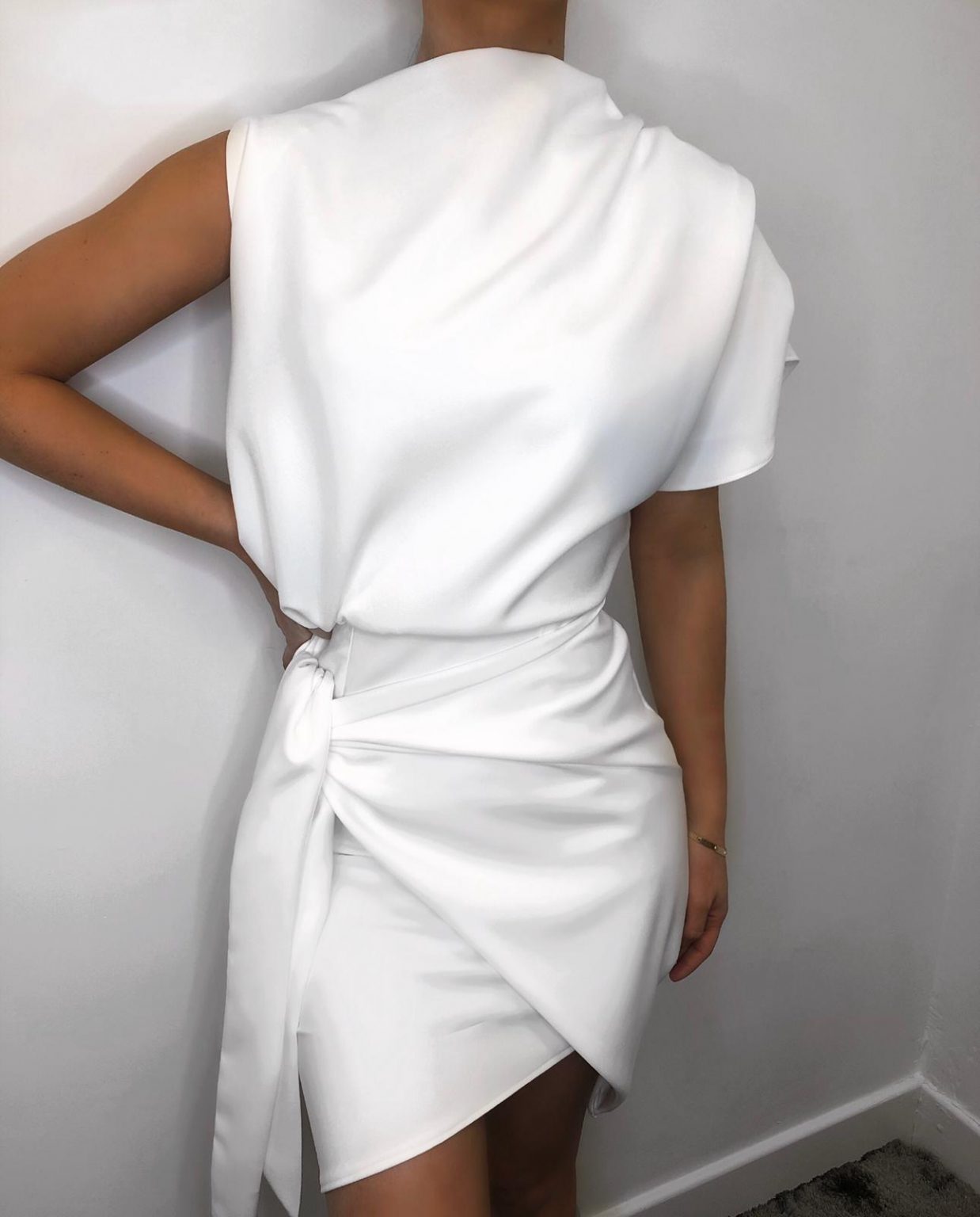 Callie Dress White