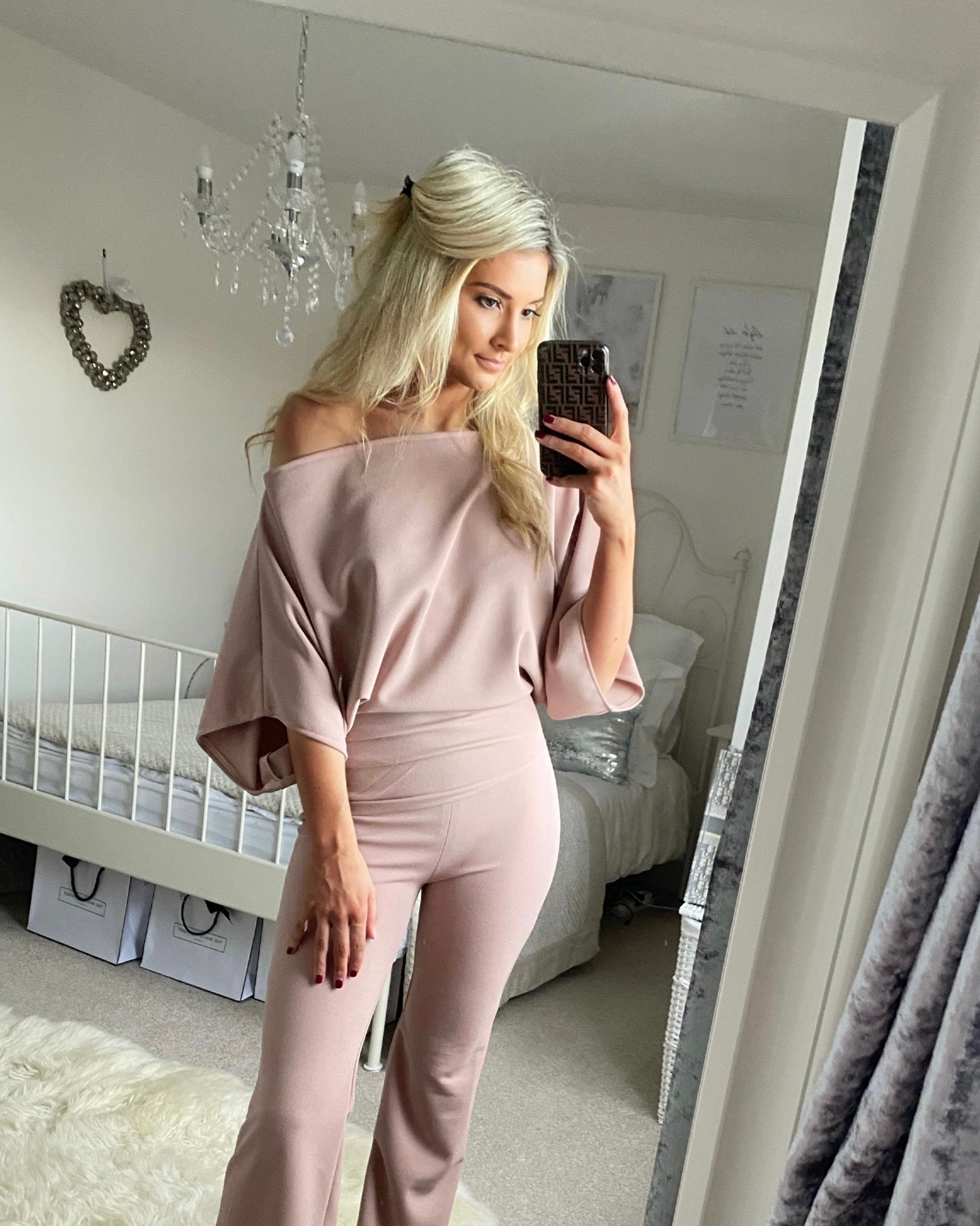 Lottie Jumpsuit Dusky Pink