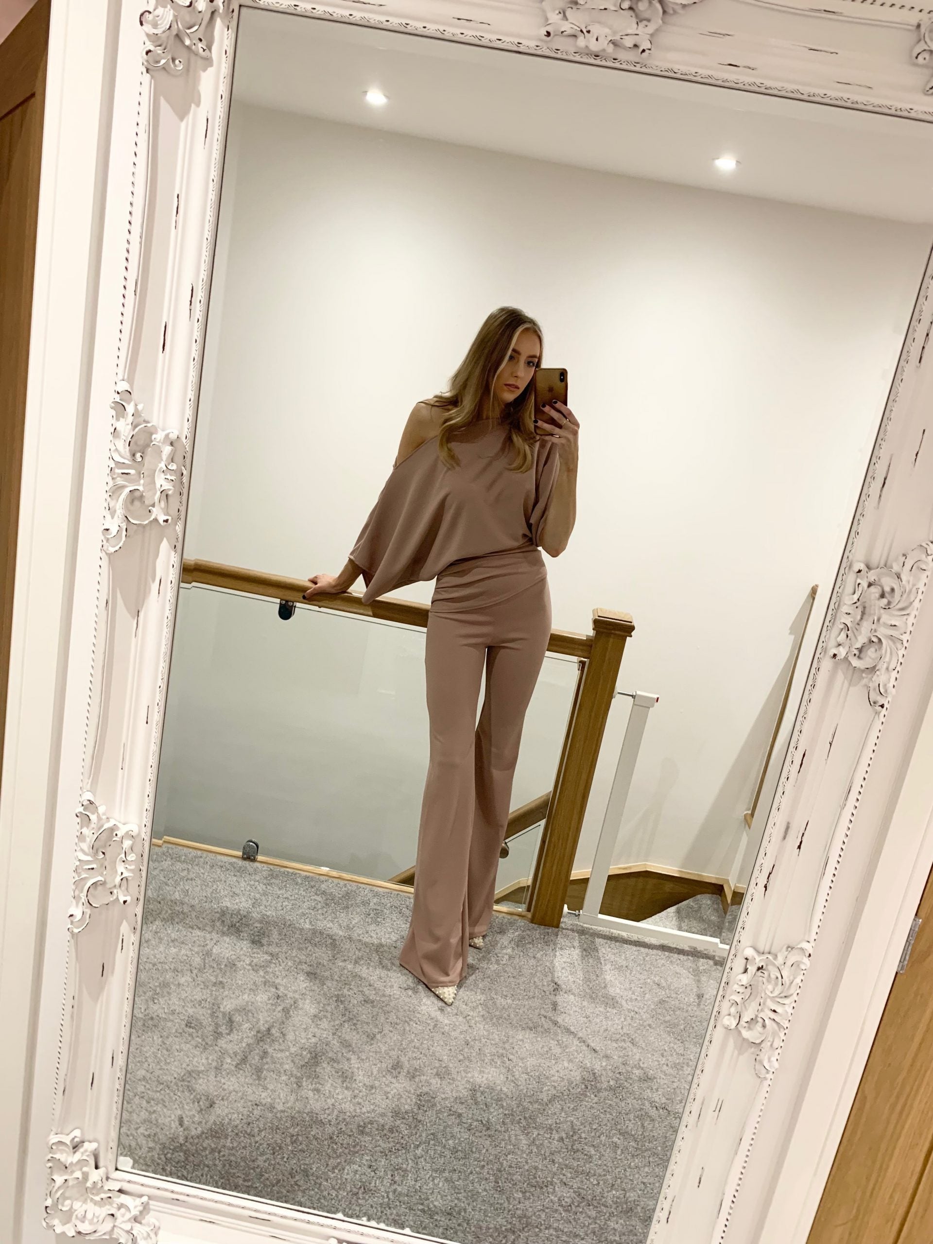 Lottie Jumpsuit Dusky Pink