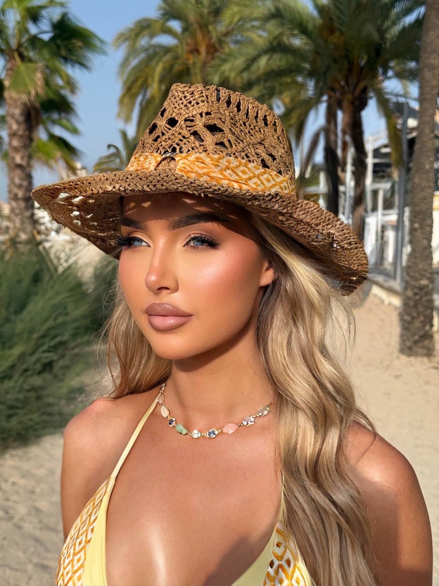 Ibiza Raffia Cowboy Hat