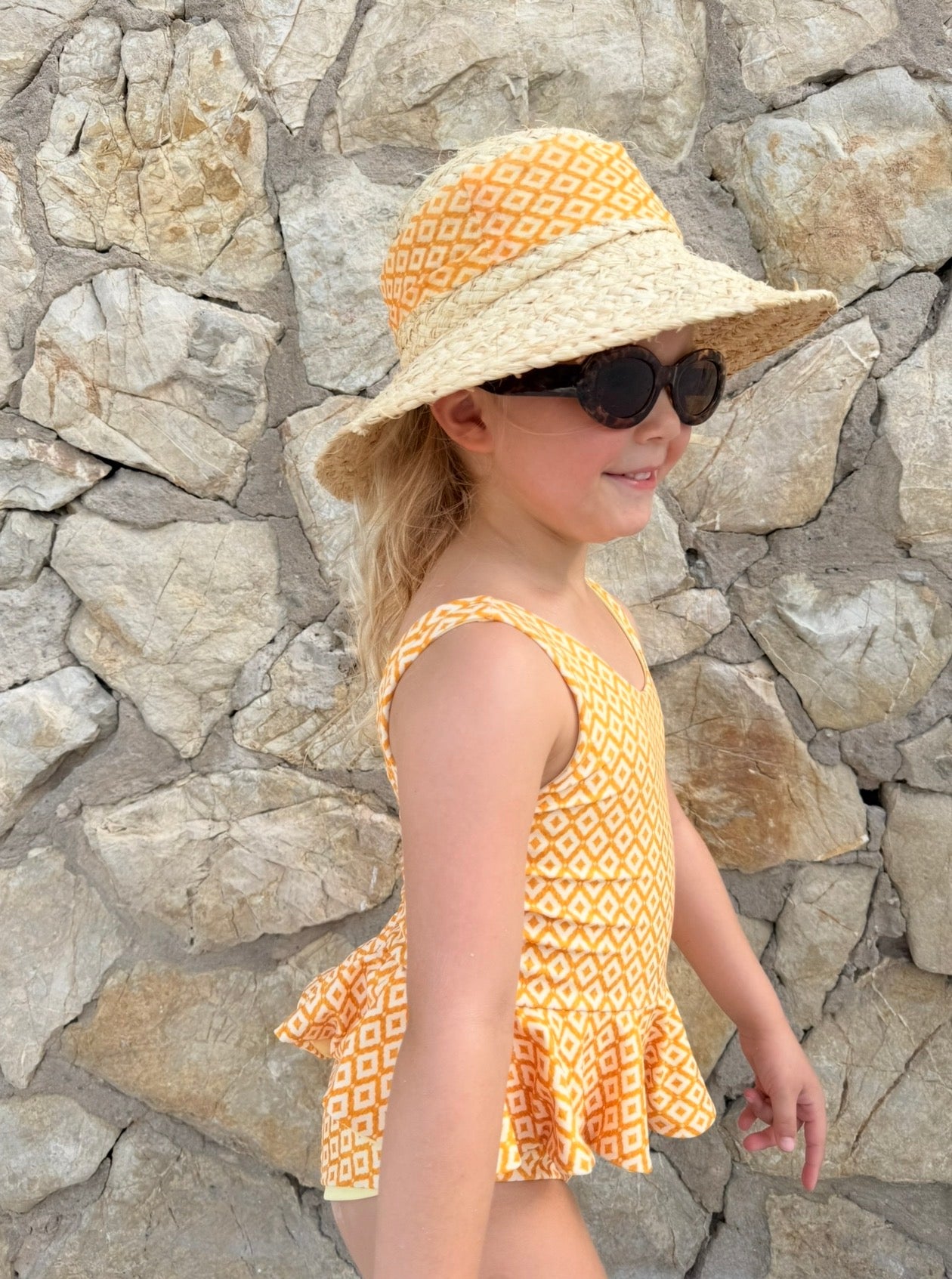Mini Ibiza Raffia Sun Hat