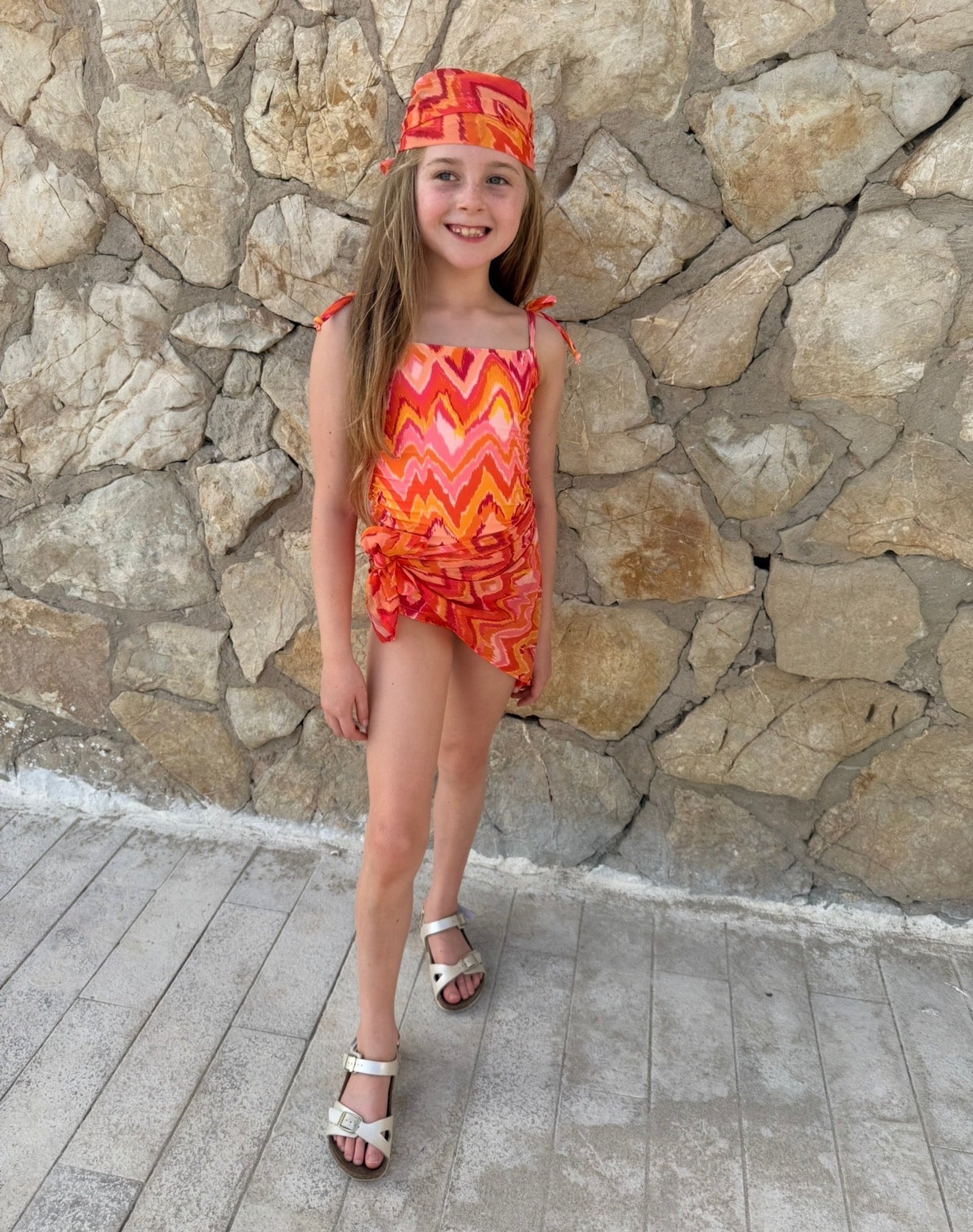 Mini Marrakesh Orange Sarong