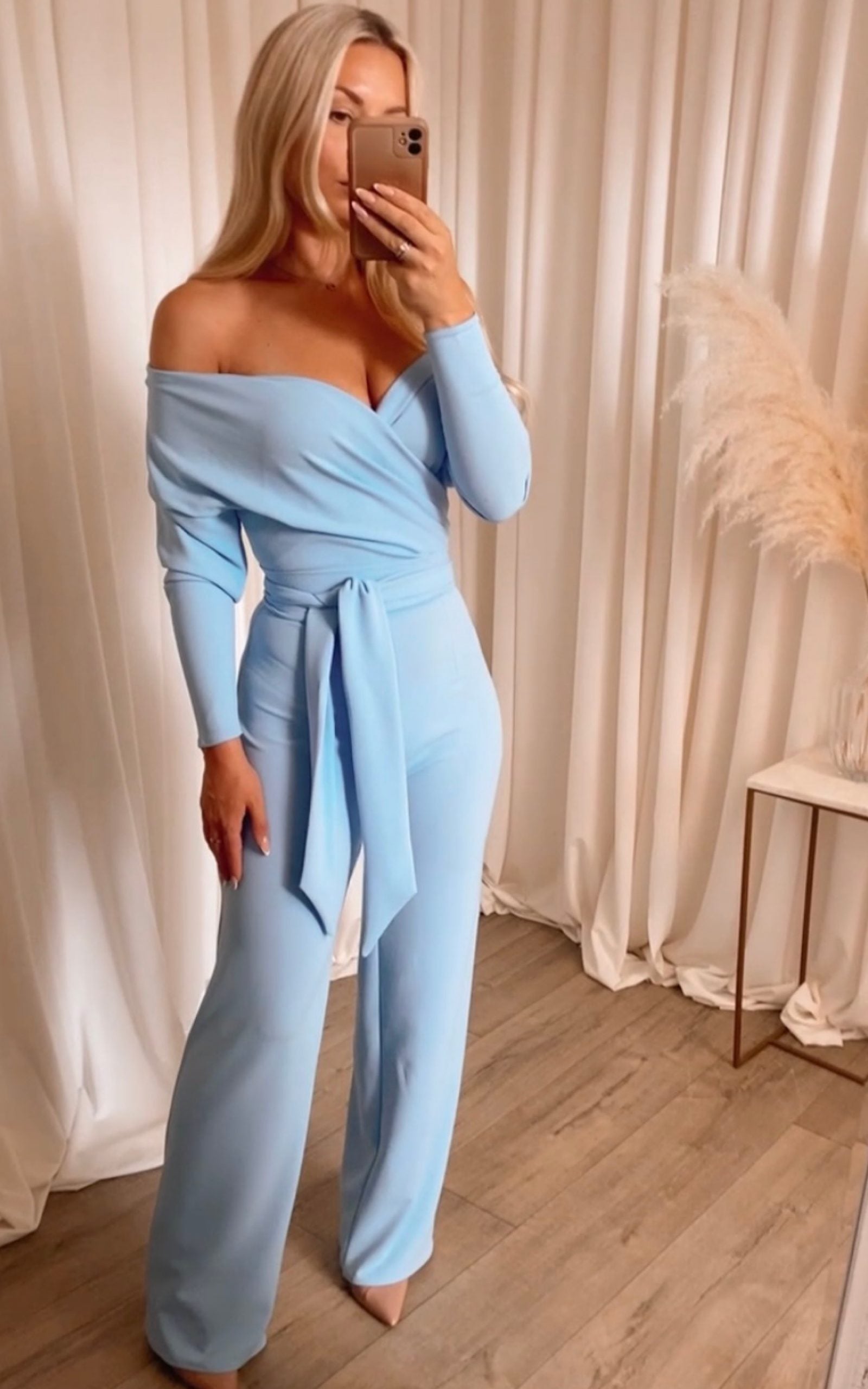 Maddie Jumpsuit Baby Blue