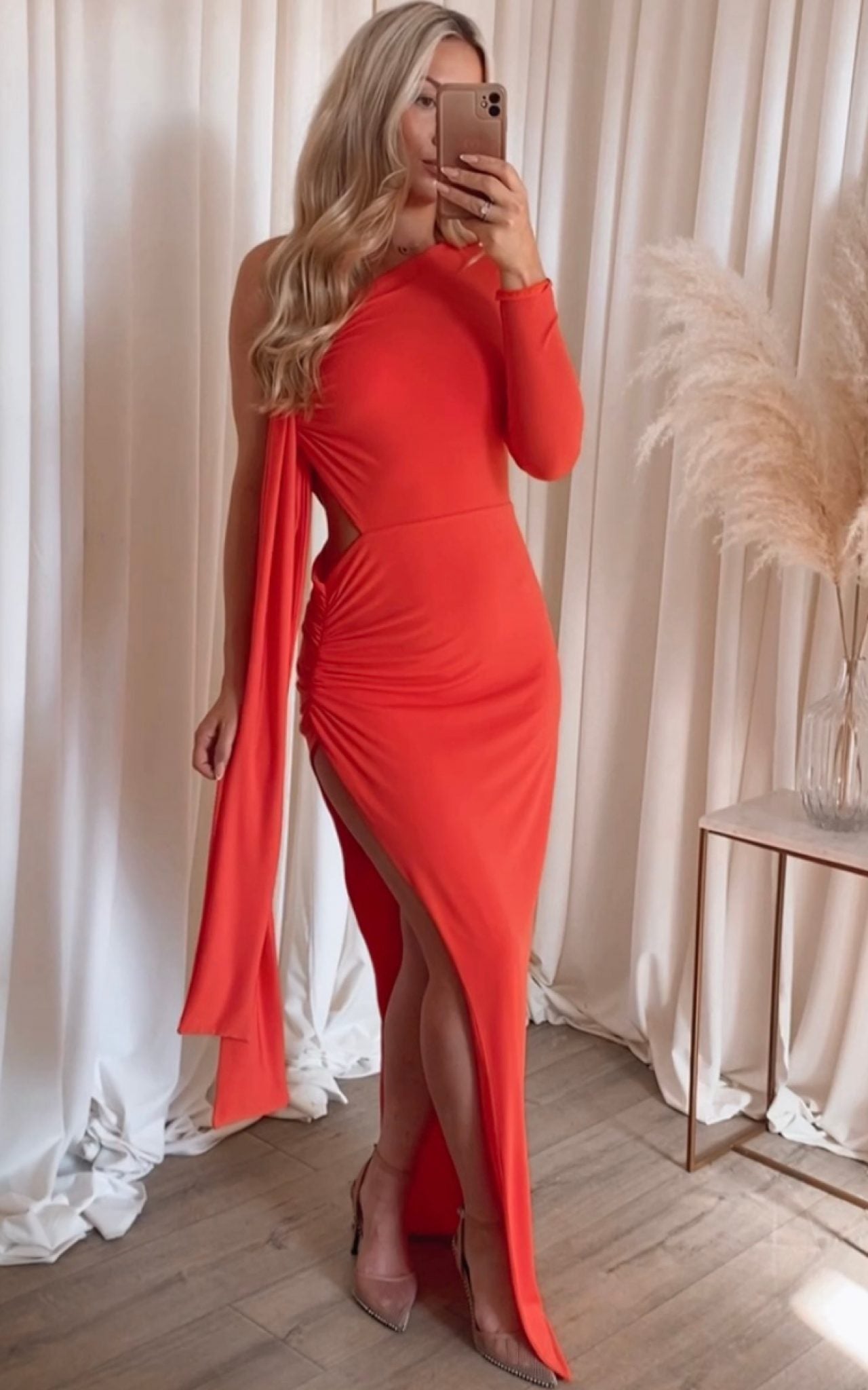 Willow Dress Blood Orange