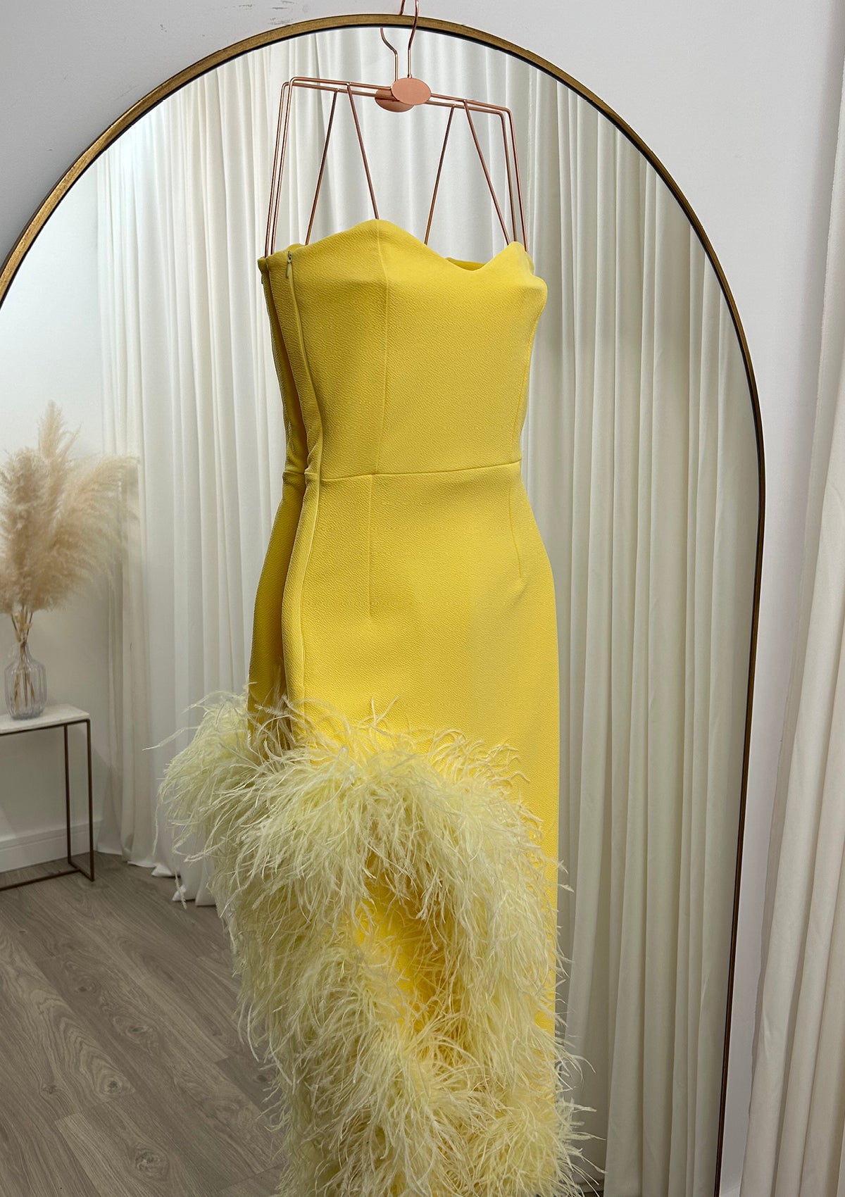 Amara Dress Yellow